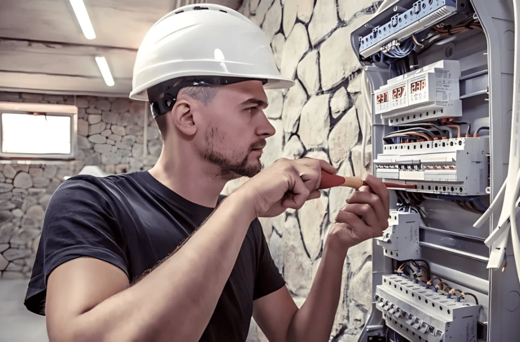 electrician for repairs and maintenance