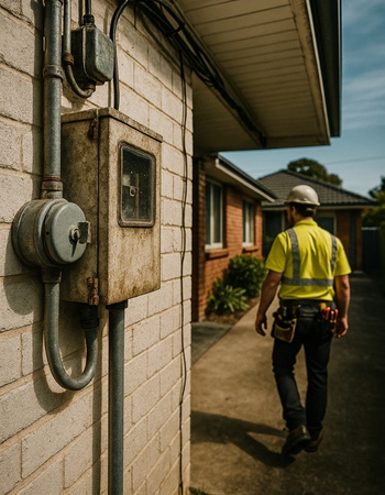 Electrician from Eagle Power Group providing Level 2 services