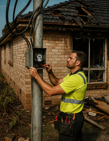 Level 2 electrician providing insurance work
