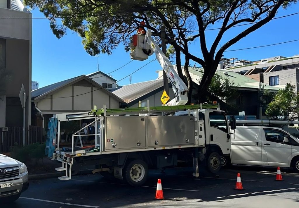 Level 2 electrician services for Sydney client